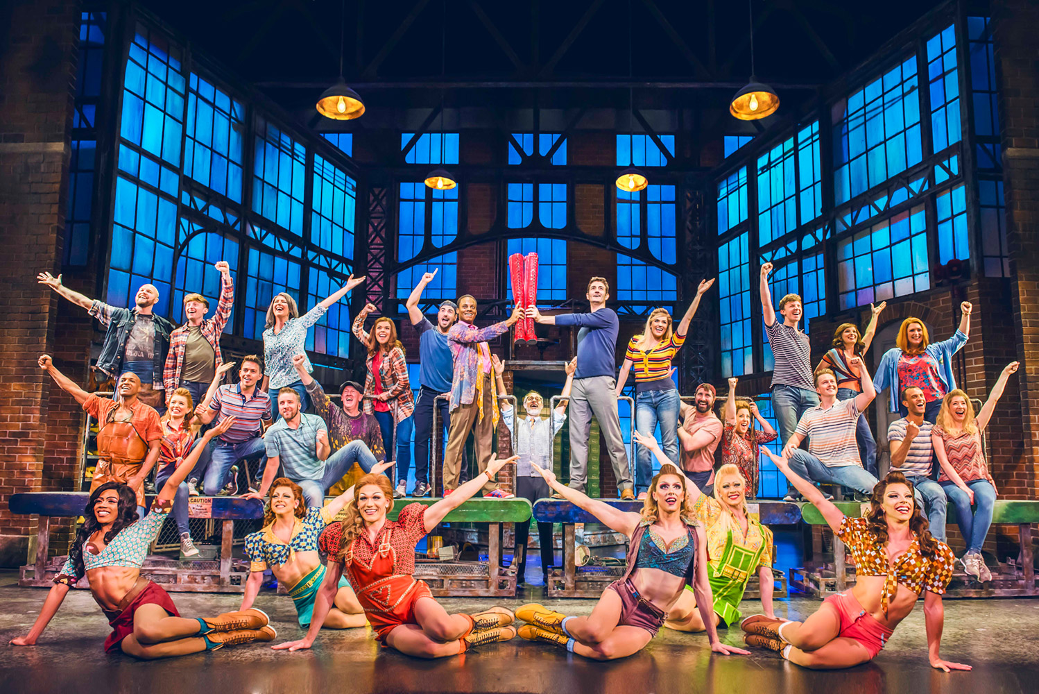 The hugely successful Kinky Boots won an Olivier Award in 2016 for Best New Musical.