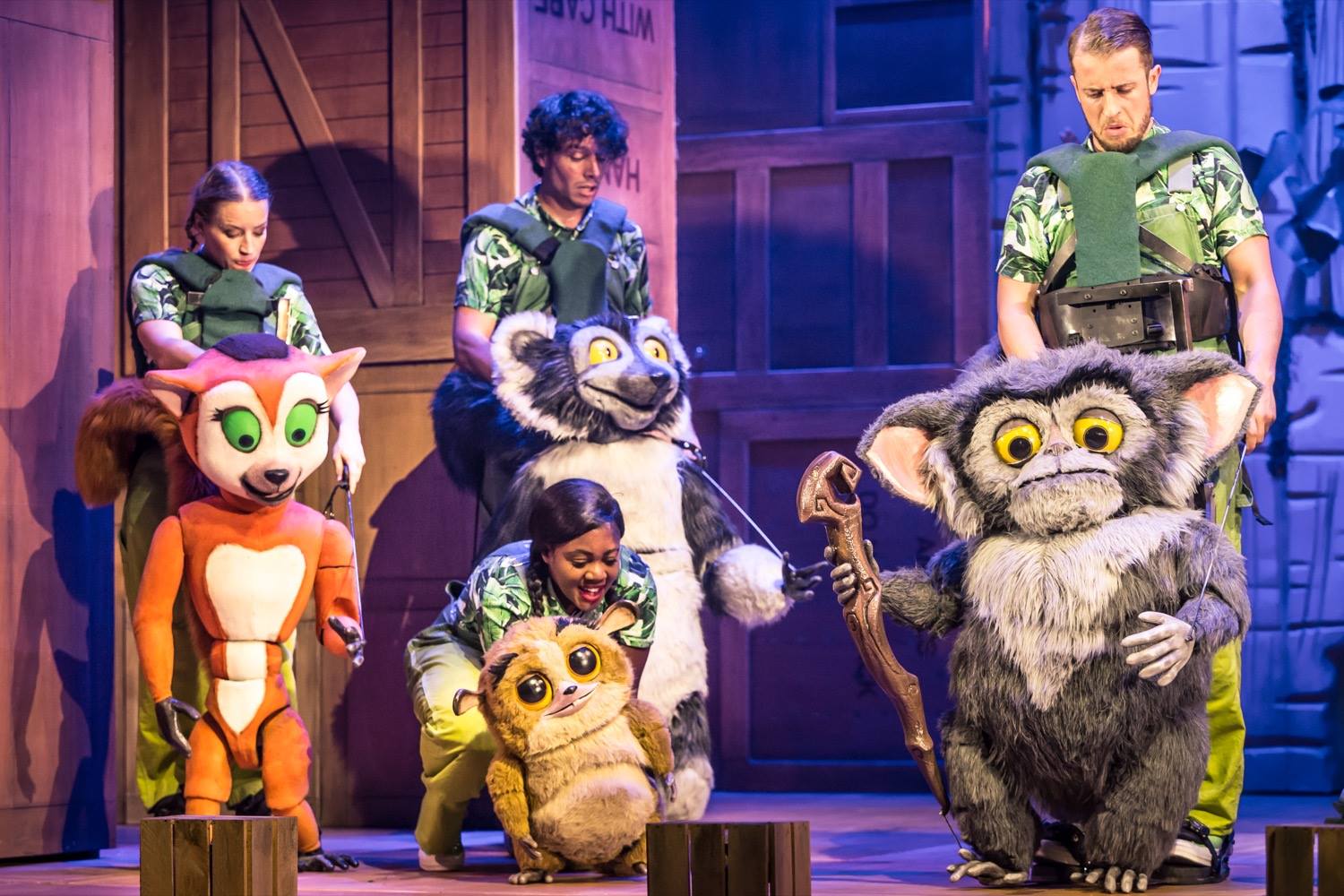 Madagascar The Musical at The Hippodrome in Bristol