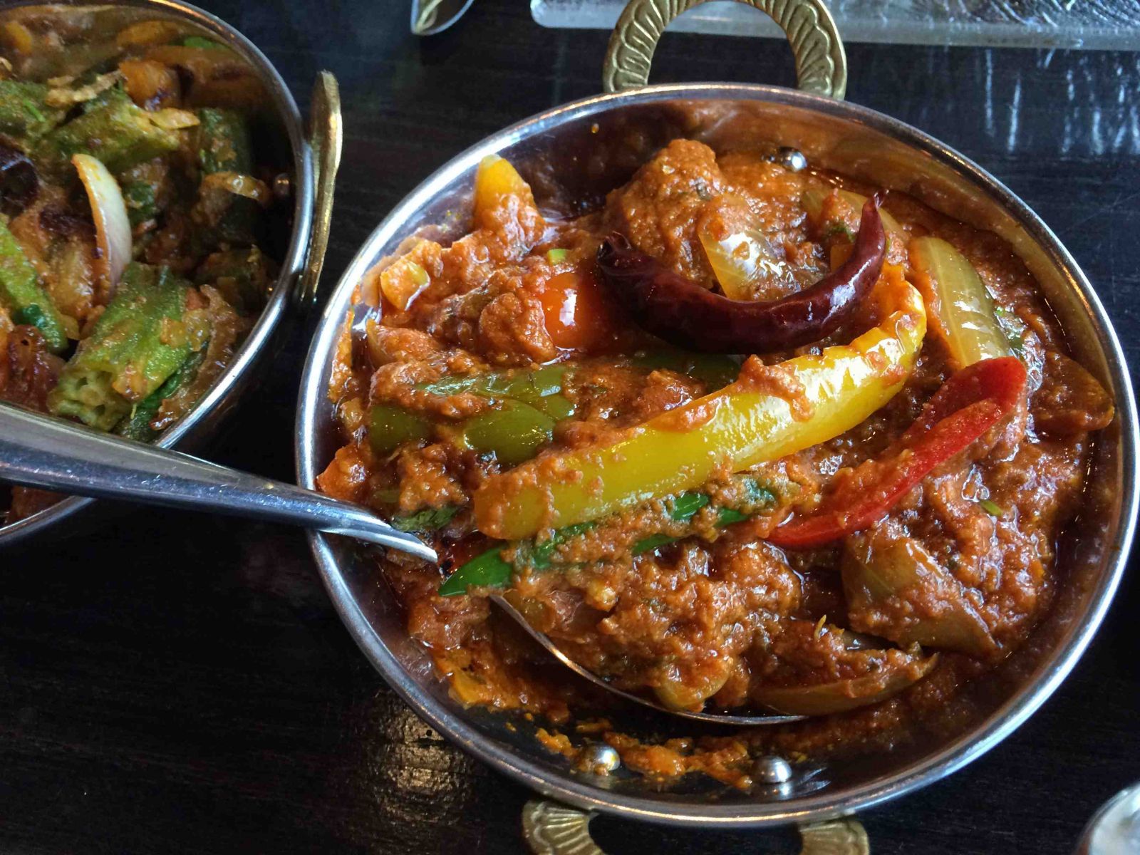 Lamb Jalfrezi at The Mint Room in Bristol