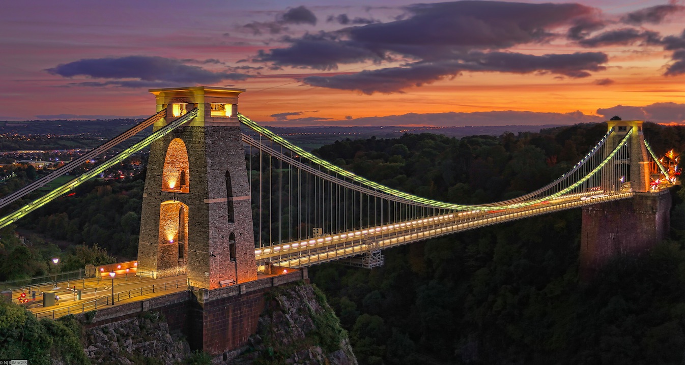 The Suspension Bridge by Neil James Brain from Bristol