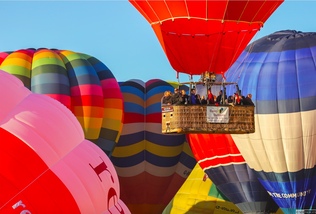 The Balloon Fiesta by Neil James Brain from Bristol