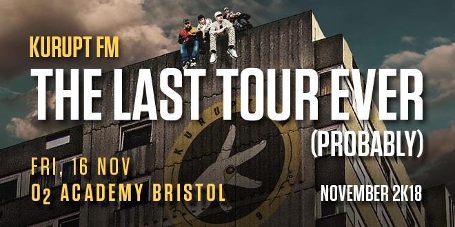 Kurupt FM are embarking on what is (probably) their last-ever UK tour in November.