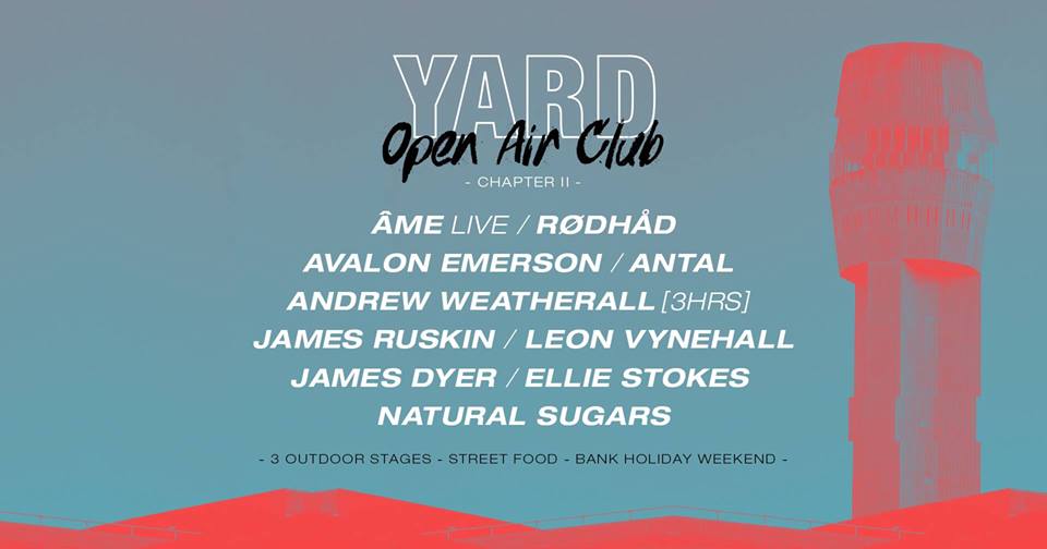 The full lineup for this year's Yard: Open Air Club at Motion.
