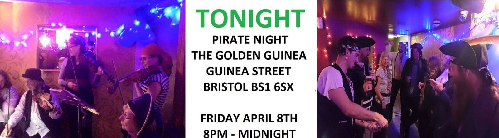 Bristol Pirates party at The Golden Guinea, BS6 1SX