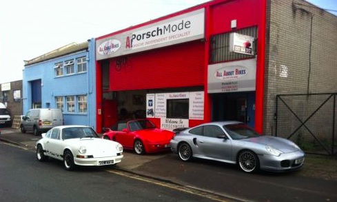 Porschemode in Bristol - Porsche specialist garage