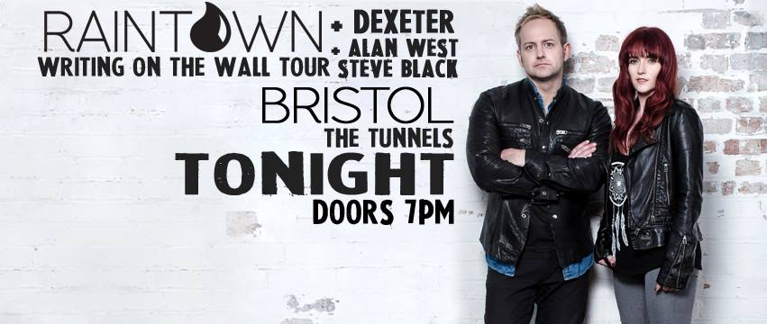 Raintown at The Tunnels in Bristol on Monday 12 October 2015