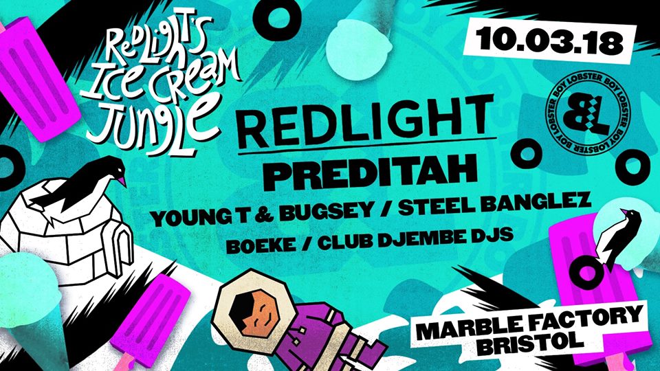 Redlight's Ice Cream Jungle is back in 2018 with a Motion event on Saturday 10th March.