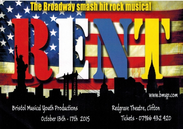 Rent at The Redgrave Theatre in Bristol from 13-17 October 2015