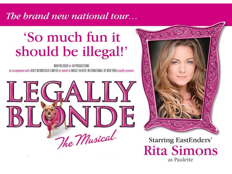 Legally Blonde in Bristol with Rita Simons