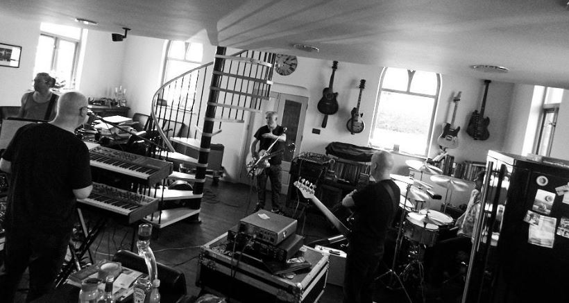 A snapshot of a recent Spear of Destiny rehearsal session, in preparation for their upcoming shows.