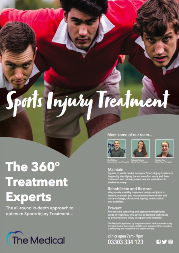 Sports Physio and Sports Treatments in Bristol and Bath at The Medical