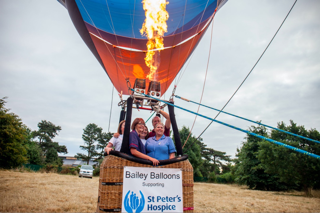 St Peter's Hospice official charity partner of Bristol Balloon Fiesta