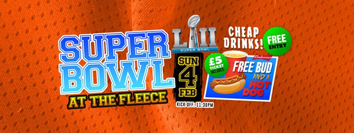 The Fleece are hosting another Super Bowl Party this year after their successful event in 2017.