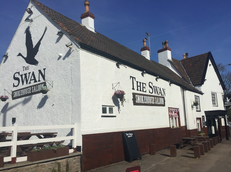 The Smokehouse Saloon at The Swan Winterbourne near Bristol