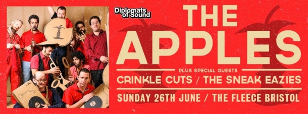The Apples at The Fleece in Bristol on 26th June 2016