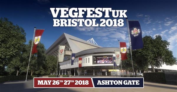 Vegfest will be held at Ashton Gate Stadium for the first time in 2018.