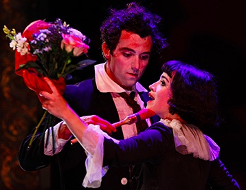 The Flying Lovers of Vitebsk at Bristol Old Vic - photo by Steve Tanner