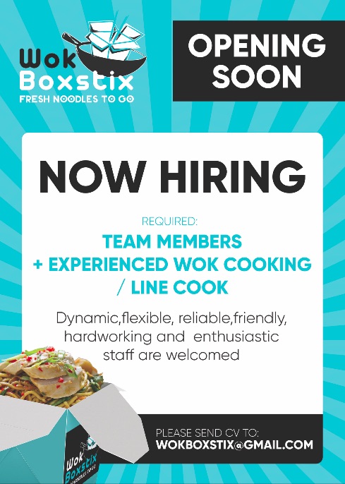 Wok Boxstix Application Ad