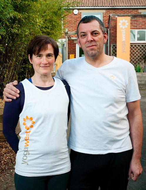 Diana and Mike Penny, owners of Yogawest Bristol