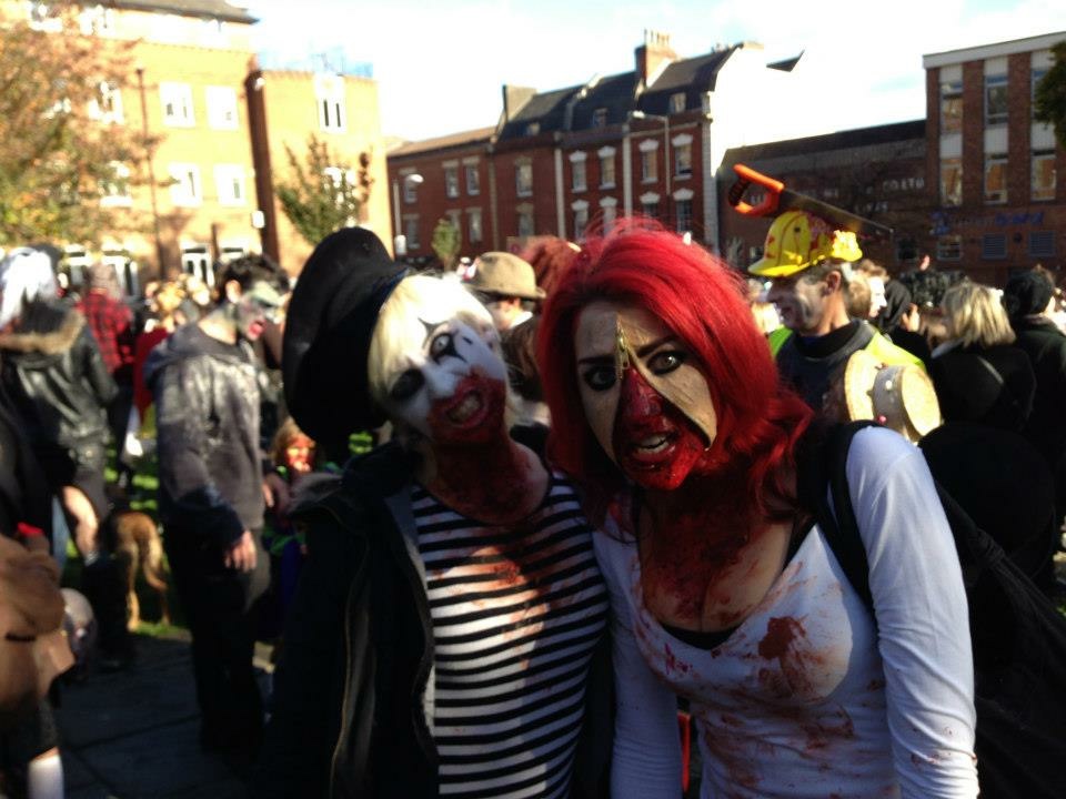 The Zombie Walk is staging its' milestone tenth event this year