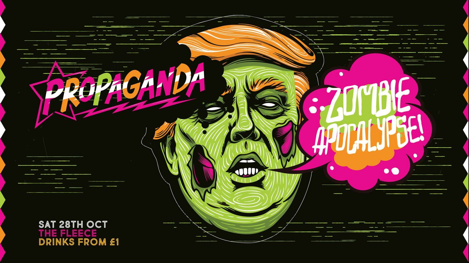 Zombie Apocalypse by Propaganda at The Fleece