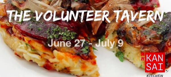 Kansai Kitchen Takeover at The Volunteer Tavern 27th June - 9th July 2016