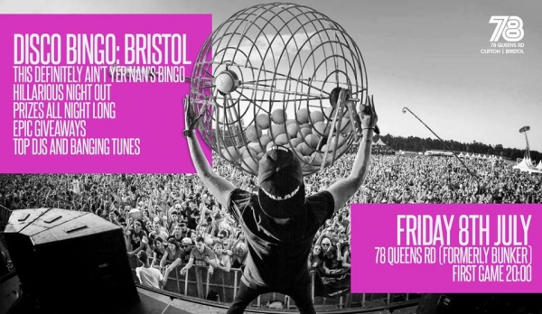 Disco Bingo at 78 Bristol - Friday 8 June 2016