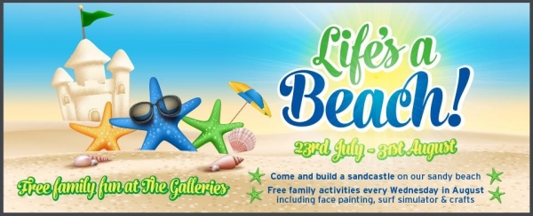 School Holiday Fun - Life's a Beach! at The Galleries