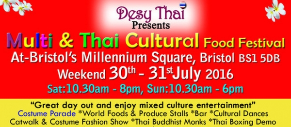 Bristol Thai Festival 2016 at Millennium Square