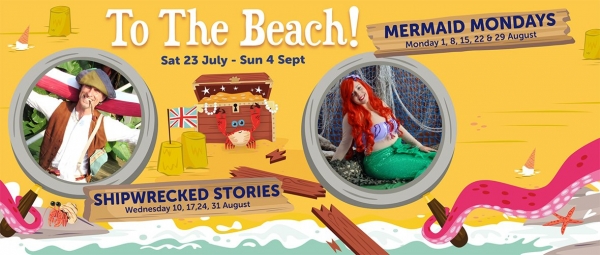 Mermaid Mondays at Bristol Aquarium throughout August 2016