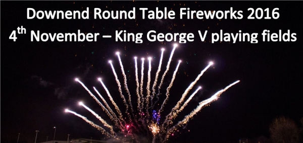 Downend Fireworks Display 2016 - Friday 4th November