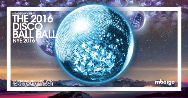 New Year's Eve 'Disco Ball Ball' at Mbargo Bristol