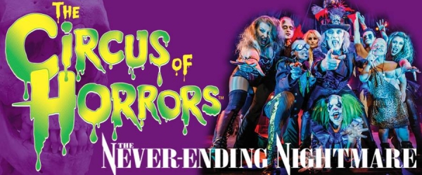 Circus of Horrors at The Bristol Hippodrome on Tuesday 10 January 2017