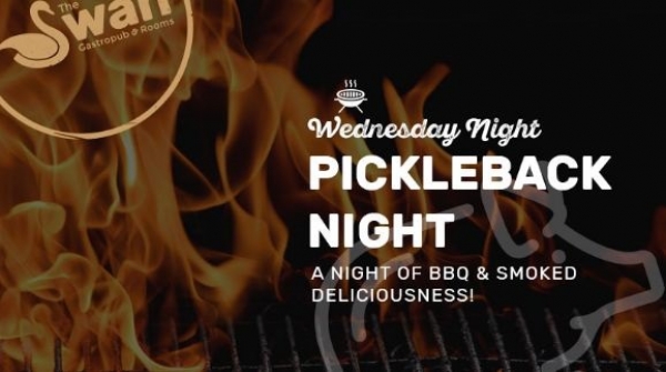 Pickleback American BBQ night at The Swan Hotel in Bristol every Wednesday