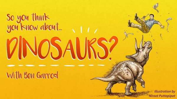 Win Family Tickets to So You Think You Know About Dinosaurs? at Bristol's Redgrave Theatre