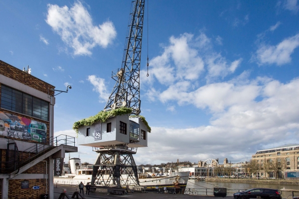 Treehouse to be built on Bristol's M Shed crane