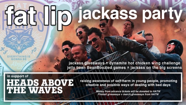 Jackass party at Fat Lip alternative night in Bristol - The Lanes, 29th April 2017