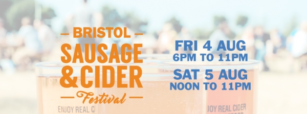 Bristol Sausage and Cider Festival arrives this weekend