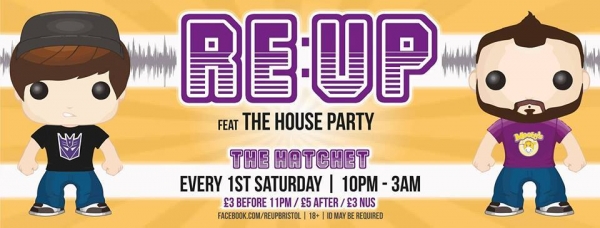RE:UP October at The Hatchet on Saturday 7th October 2017
