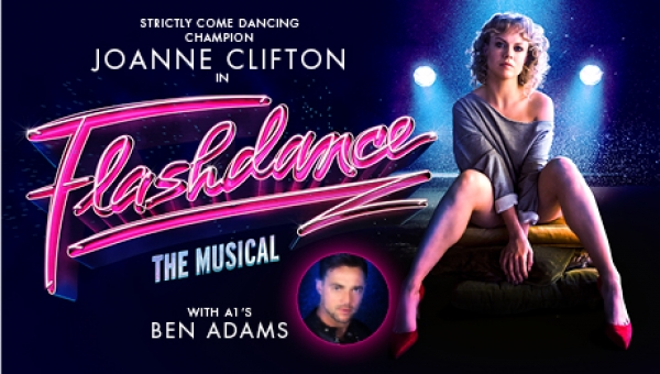 Joanne Clifton announced as continuing her lead role in Flashdance at Bristol Hippodrome
