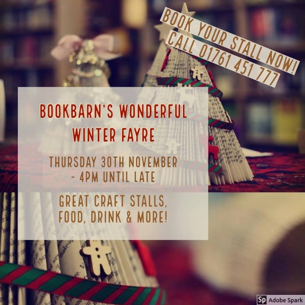 Bookbarn's Wonderful Winter Fayre on Thursday 30th November 2017