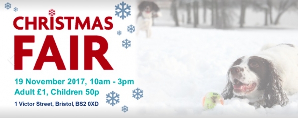 RSPCA Bristol Dogs and Cats Home Christmas Fair 19th November