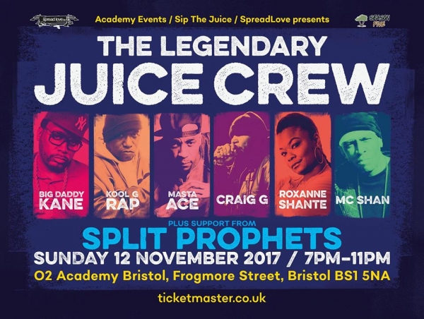 Don’t Miss JUICE CREW at the O2 Academy Bristol this Sunday 12th November