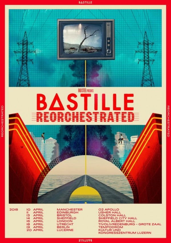 Tickets go on sale tomorrow for Bastille live at Bristol’s Colston Hall on Friday 13th April 2018