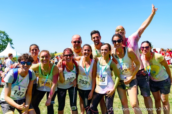 2018 Rainbow Run at Blaise Castle for Children's Hospice South West