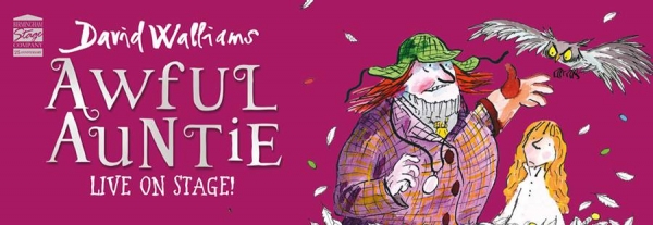 David Walliams' Awful Auntie to arrive in Bristol for ten shows at the Hippodrome in May 2018