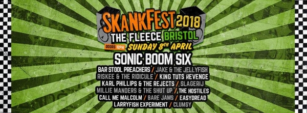 Skankfest is back for another huge party at The Fleece on Sunday 8th April 2018