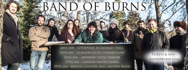 Band of Burns at The Lantern in Bristol on Monday 29th January 2018