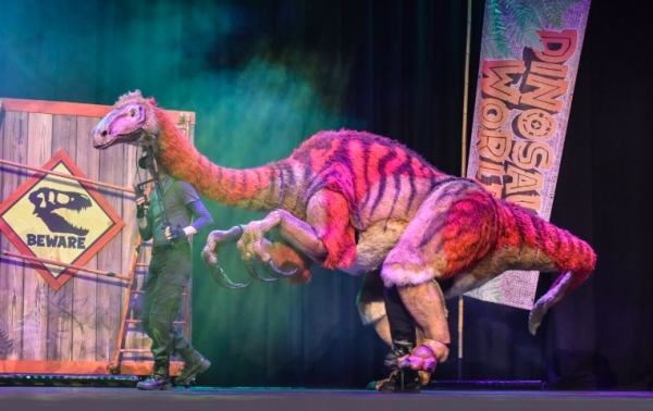 Interactive family show Dinosaur World Live at The Hippodrome in Bristol 28-30 June 
