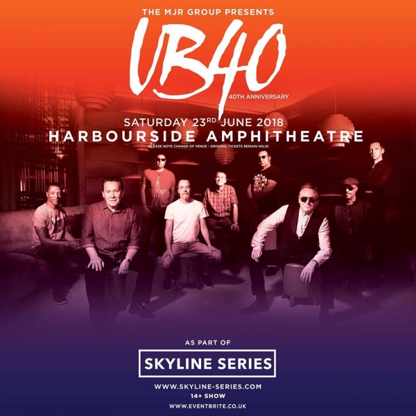 Win tickets to see UB40 at Lloyds Amphitheatre in Bristol on Sat 23rd June